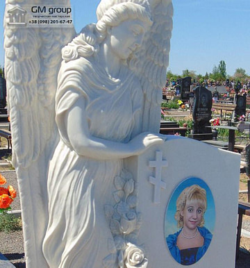 Скульптура Ангела из мрамора №65